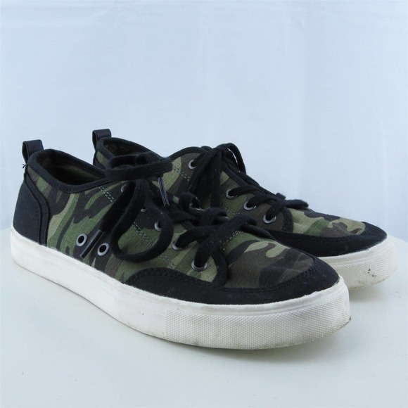 West Harris Boys Sneaker Shoe Athletic Multicolor Fabric Lace Up Size Y 5 Medium - Picture 4 of 10